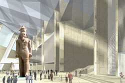 Entrance Courtyard. Image by heneghan.peng.architects.