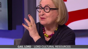 Gail Lord at TVO's The Agenda with Steve Paikin