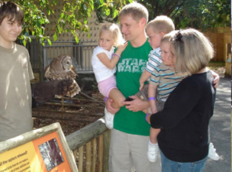 Miami Science Museum, Living Collection Wildlife Rehabilitation Services programming.