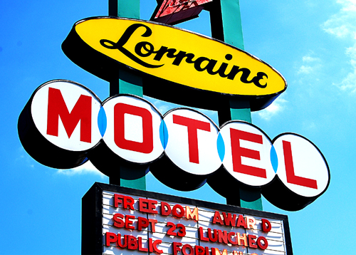 The Lorraine Motel marquee