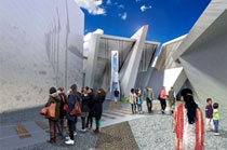 Rendering of Canada's National Holocaust Monument, Ottawa, ON