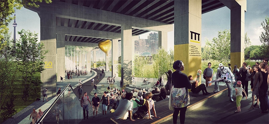 Project: Under Gardiner Bentway Park