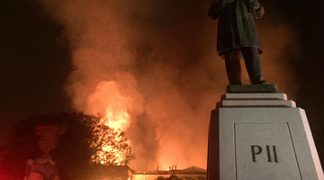 Fire at Museu Nacional