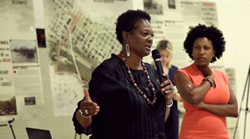 Lumpkin’s Jail Site: Community Meeting. Photo taken by Carl Schrónez, Culture of Creativity