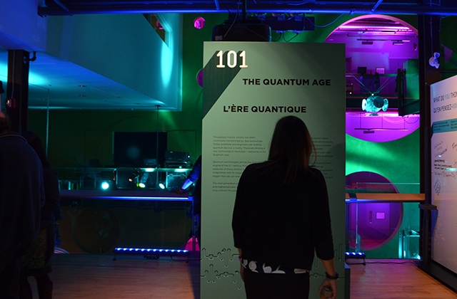 Institute of Quantum Computing (IQC) Exhibition at the University of Waterloo