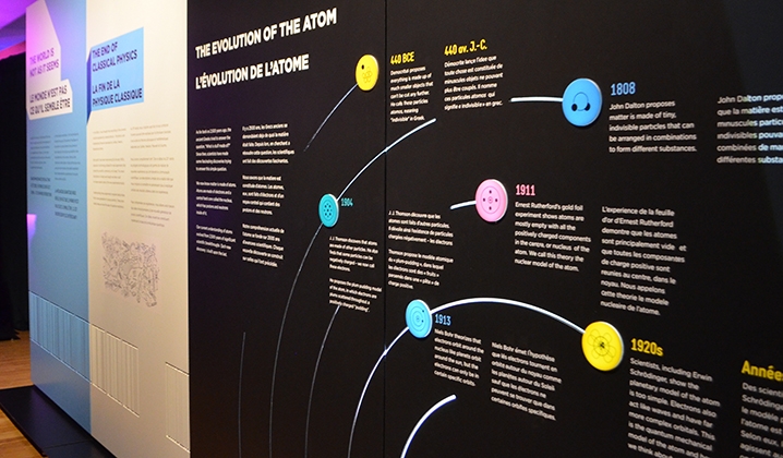 Institute of Quantum Computing (IQC) Exhibition at the University of Waterloo