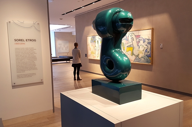 Sorel Etrog at The Hennick Family Wellness Gallery