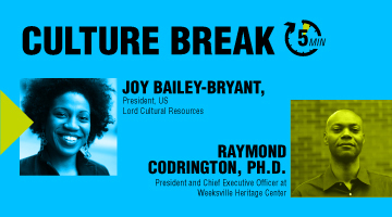 Culture Break with Raymond Codrington