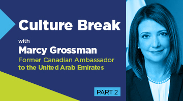 Culture Break with Marcy Grossman - PART 2